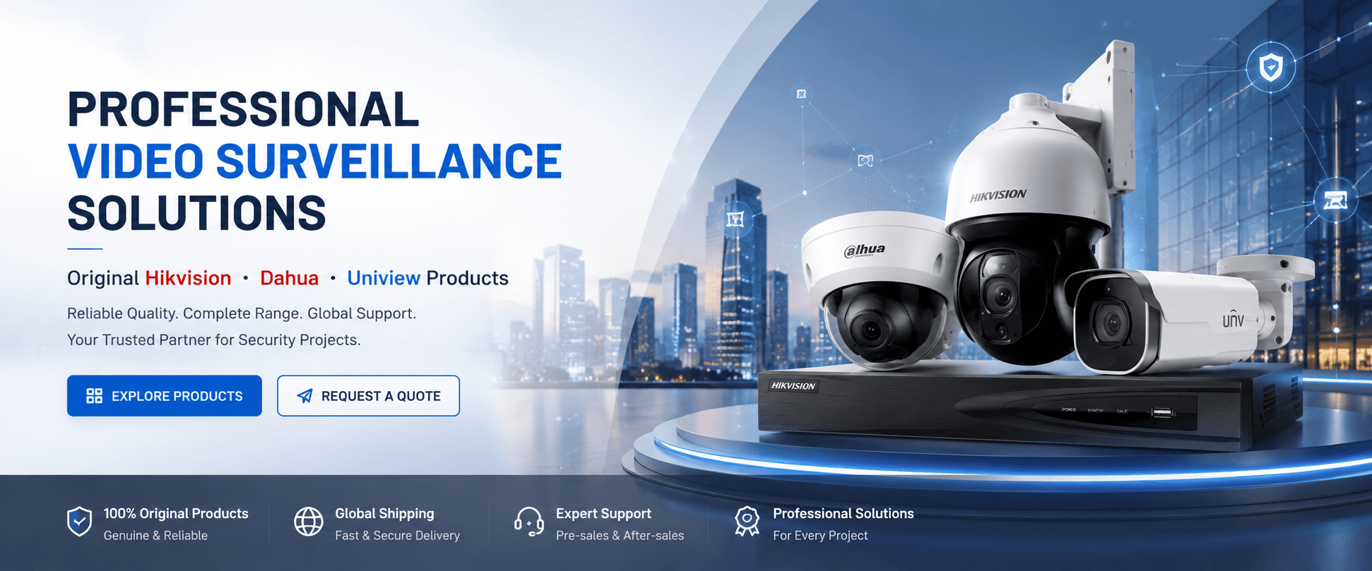 Hikvision security products